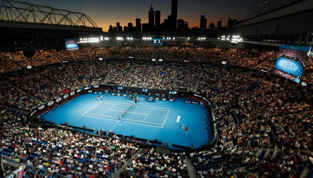 Australian Open tennis court